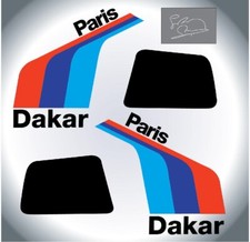 BMW R80G/S GS Paris Dakar Sticker/aufkleber/aufkleber with Rahier sign