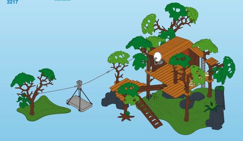 Playmobil 3217 baumhaus - baumhaus,