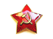 UdSSR Roter Stern - Metall, Emaille / Original