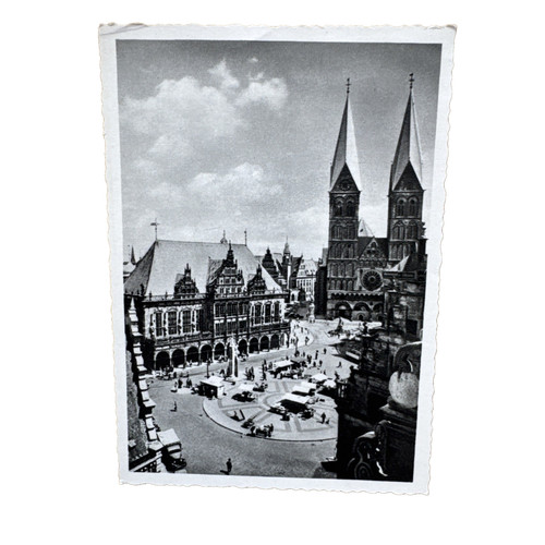 Ansichtskarte postkarte bremen - ansichtskarte,
