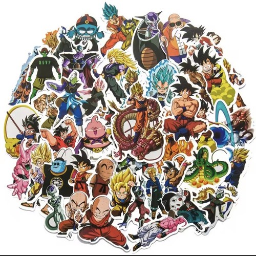 50x dragon ball sticker set - ball,