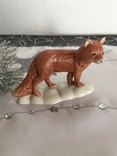 Goebel Winterwald ★ Großer Fuchs schleicht durch den Schnee ★ RARITÄT ★ wie NEU★