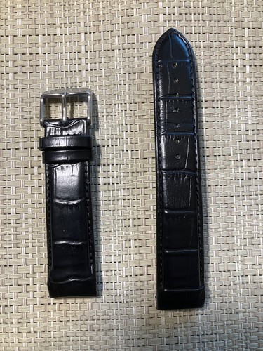 uhrenarmband,Leder,schwarz,Kro