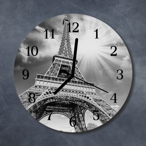 Tulup echt glas uhr - echt-glas, wanduhr