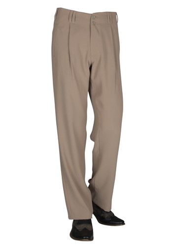 Beige vintage bundfaltenhose - beige, vintage-bundfaltenhose