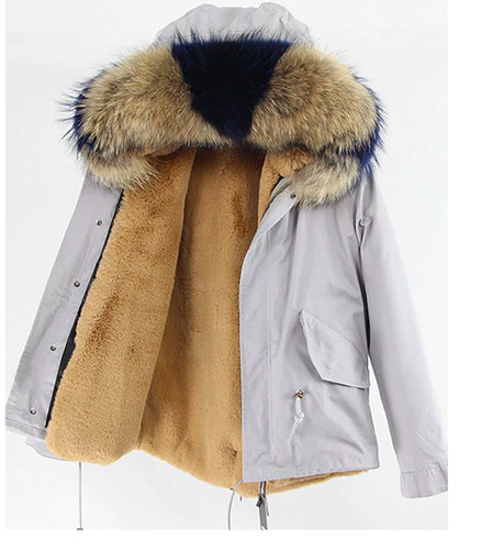 Winterjacke mantel jacke parka - mantel,