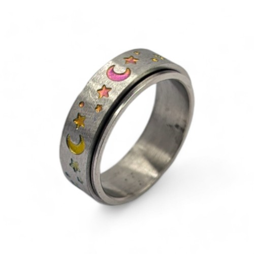 Anti stress fidget ring - anti,