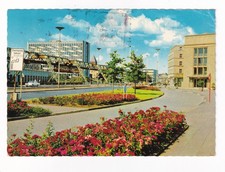 AK Wuppertal, Schwebebahn, mit Sonderstempel Kiesbergtunnel, aus 1970, gelaufen