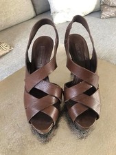 ZARA Pumps 37 High Heels braun