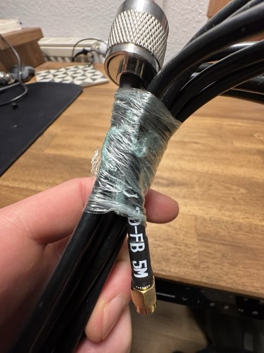 Koaxial kabel type stecker - kabel, n-type