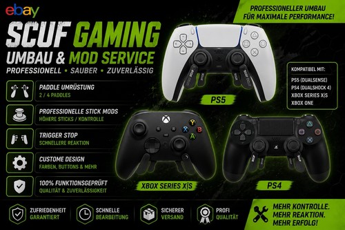 Scuf controller umbau - umbau, hall