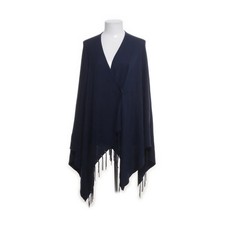 Bonita, Poncho, Größe: ONE SIZE, Blau, Einfarbig, Damen #IqL