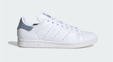 ID2028 Adidas Originals Stan Smith Leder Turnschuhe weiß/blau Herrenschuhe