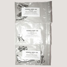 HONDA NSR 125 R 1988-2001 Vergaser Inbus Rostfrei Schraubensatz nr.1 NSR125R