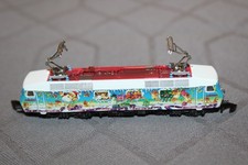 Märklin Z mini-club 88531 DB E-Lok BR 120 129-2 Weihnachtslok - Neuzustand