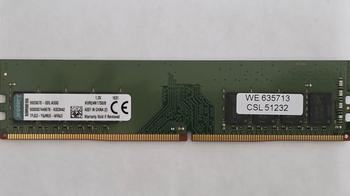 8gb kingston ddr4 - 8gb,