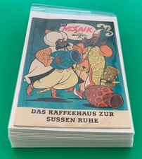 WIPA Mosaik Digedags Sammlung Orient- & Nachdruck-Serie Nr. 212 - 229 exzell. Z.