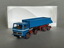 wiking 1:87 Lkw MERCEDES LPS 1620 Hinterkipper-Sattelzug blau, KEIN Seriemodell
