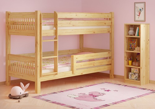Etagenbett massive kiefer - massive,