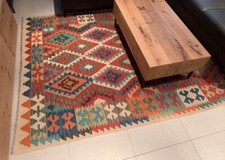 Neu- Kelim Teppich 100% Wolle