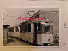 TW 35 Fischmarkt Halberstadt I historisches Straßenbahn Foto
