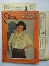 Elsa  Handarbeit und Wäsche