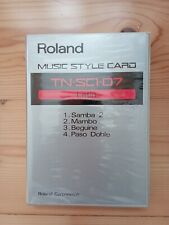 Roland Music Style Card