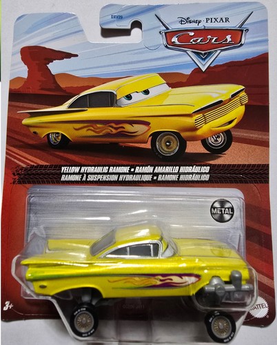 Yellow hydraulic ramone cars - yellow,