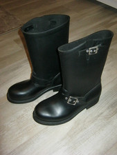 Stylische WASSERDICHTE Boots Made in ITALY GUMMISTIEFEL RubberBoots BLACK * 41