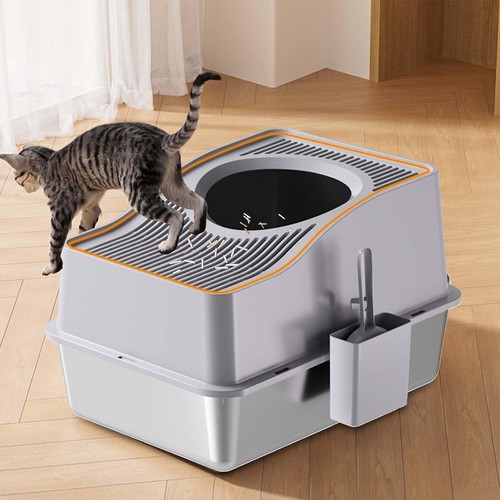 Edelstahl katzenklo xxl - edelstahl,