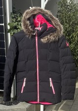 Spyder Mädchen Skijacke Atlas schwarz/pink Winterjacke Gr. 16 (164) Neuwertig