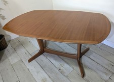 G Plan ausziehbarer Esstisch Mid Century Teak 6-8 Sitzer um 1960 Lieferung möglich