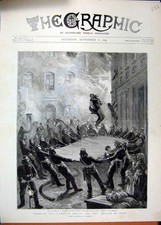 Original alter antiker Druck