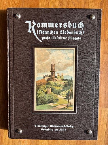 Kommersbuch aennchen - kommersbuch, (aennchen