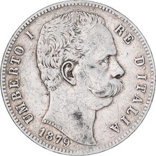 Italien, Umberto I, 5 Lire