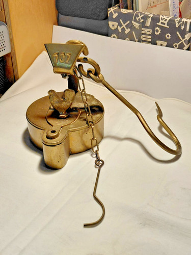 Antike froschlampe grubenlampe - antike,