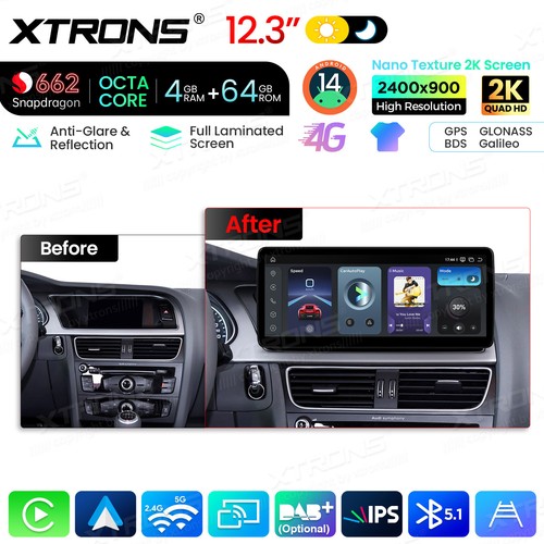 Android 14 autoradio - 12,3",