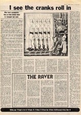 Devo I See The Cranks roll In