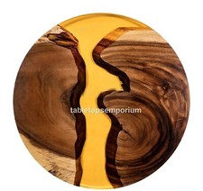 Epoxid Runder Couchtisch