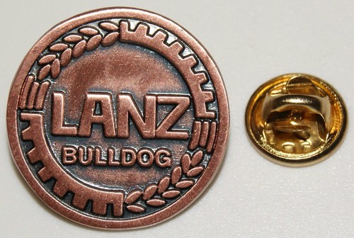 Lanz bulldog emblem kupfer - lanz,