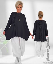 LAGENLOOK Shirt Tunika Hoodie
