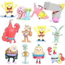 Figuren Spongebob Schwammkopf Spielzeug Action Set 10cm Nickelodeon Kinder Serie