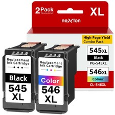 Kompatibel für Canon 545/546 XL Patronen Multipack PG-545/CL-546XL Pixma