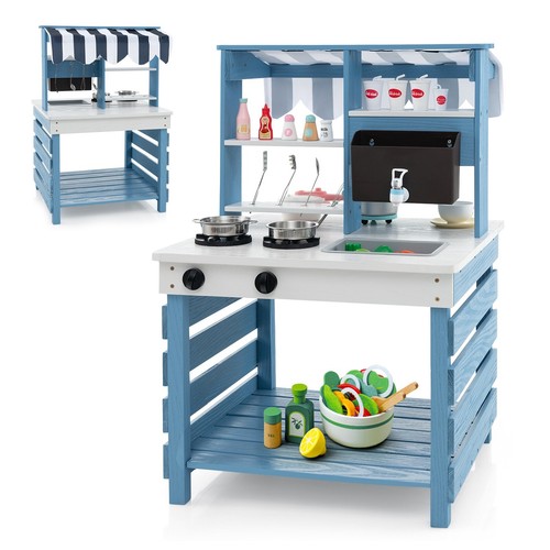 Spielküche kinderküche holz - spielküche,
