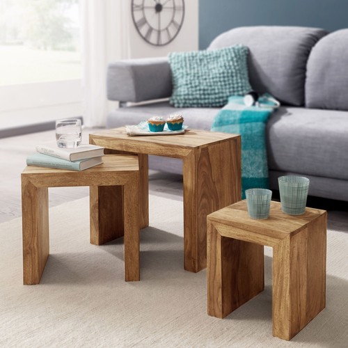 Finebuy 3er set satztisch - 3er,