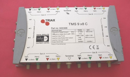 Triax kaskaden multischalter - triax, kaskaden-multischalter