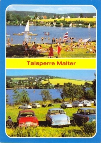 Malter talsperre zwei - talsperre,,