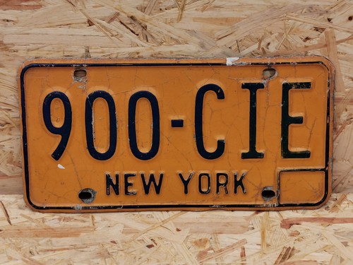 Nummernschild usa new york - nummernschild,