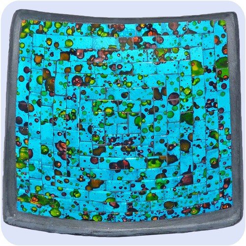 Mosaikschale tonschale - mosaikschale,