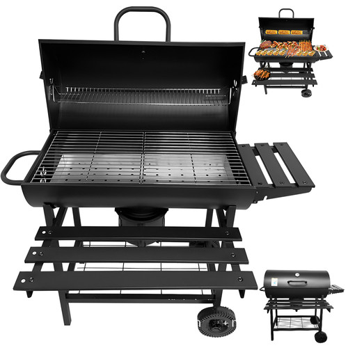 Grillwagen holzkohlegrill mit - grillwagen,